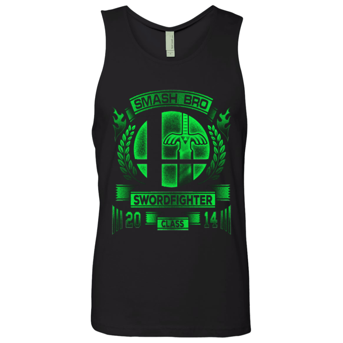 T-Shirts Black / Small Smash bros Swordfighter Men's Premium Tank Top
