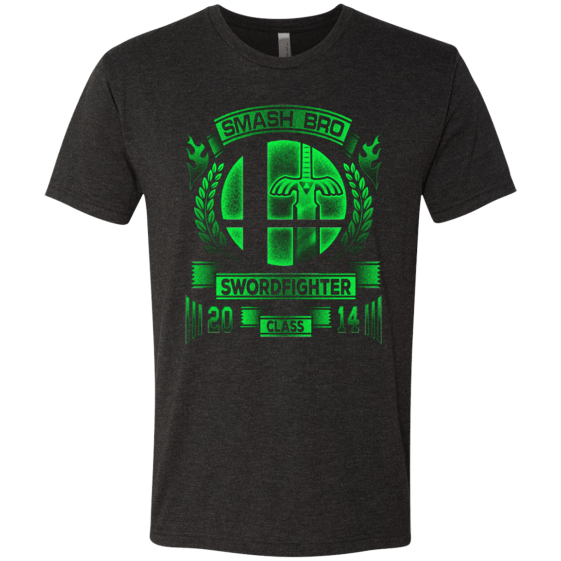 T-Shirts Vintage Black / Small Smash bros Swordfighter Men's Triblend T-Shirt