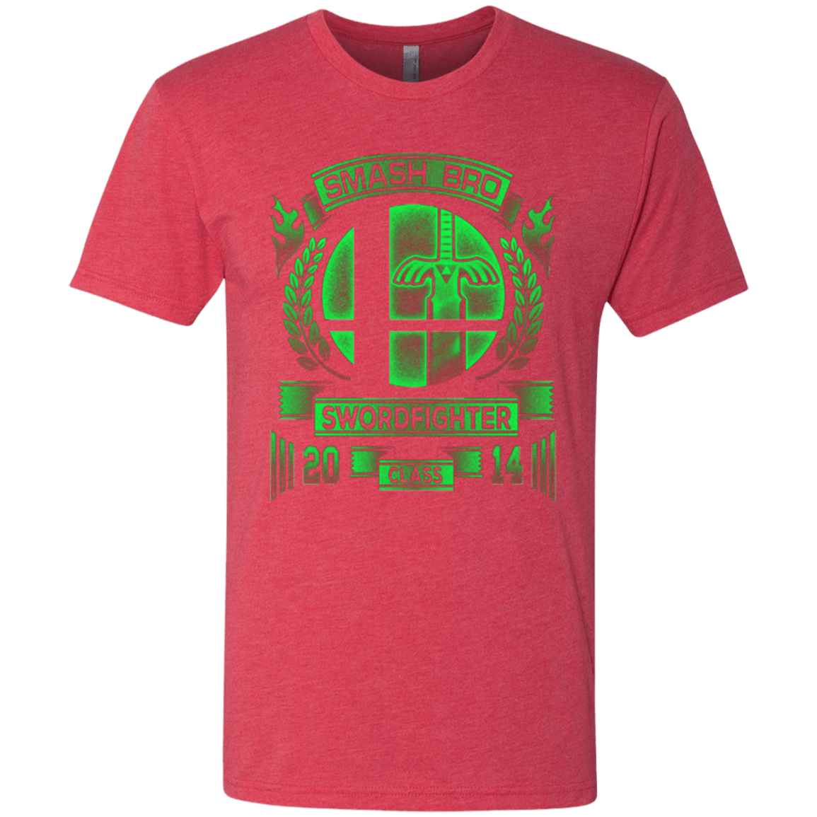T-Shirts Vintage Red / Small Smash bros Swordfighter Men's Triblend T-Shirt