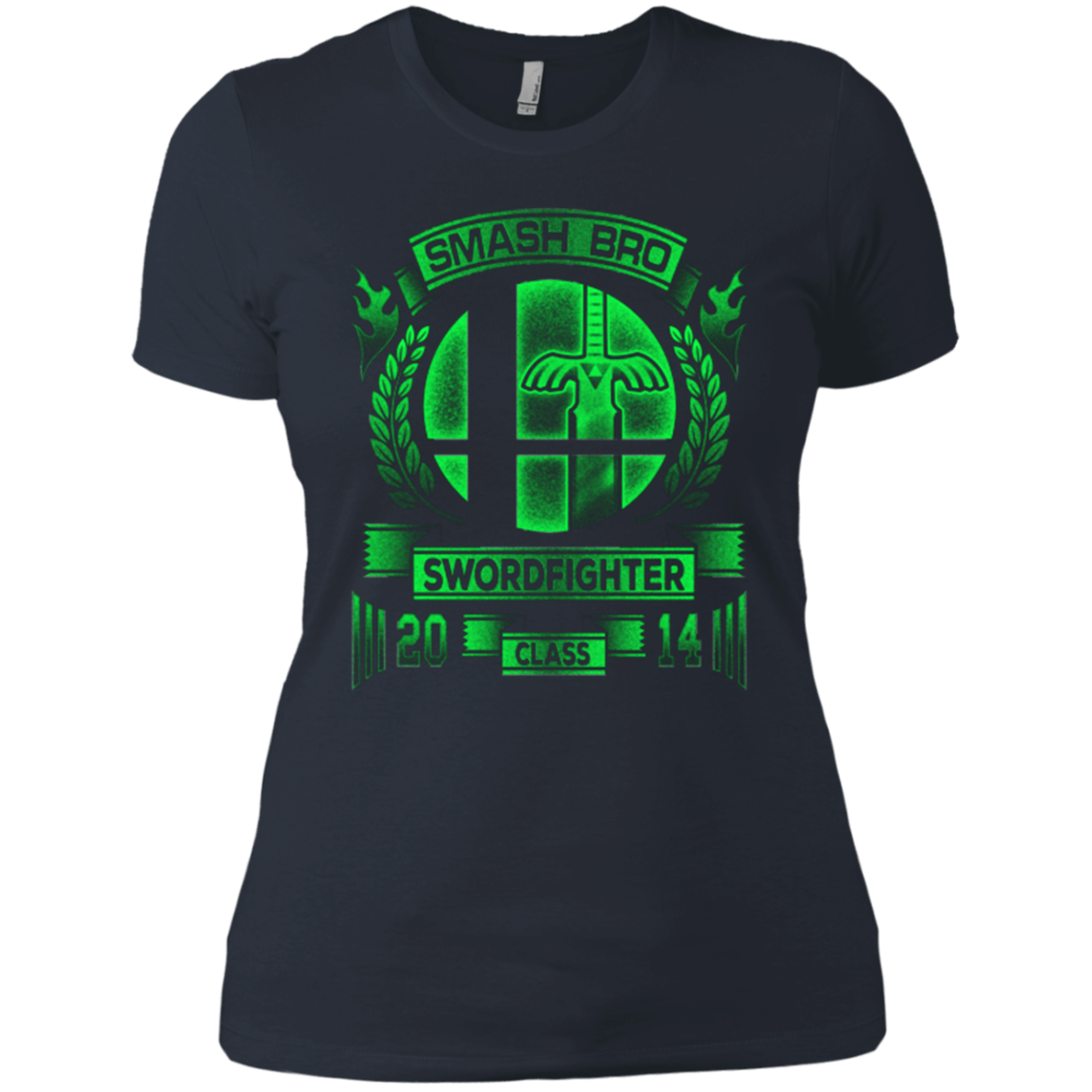 T-Shirts Indigo / X-Small Smash bros Swordfighter Women's Premium T-Shirt