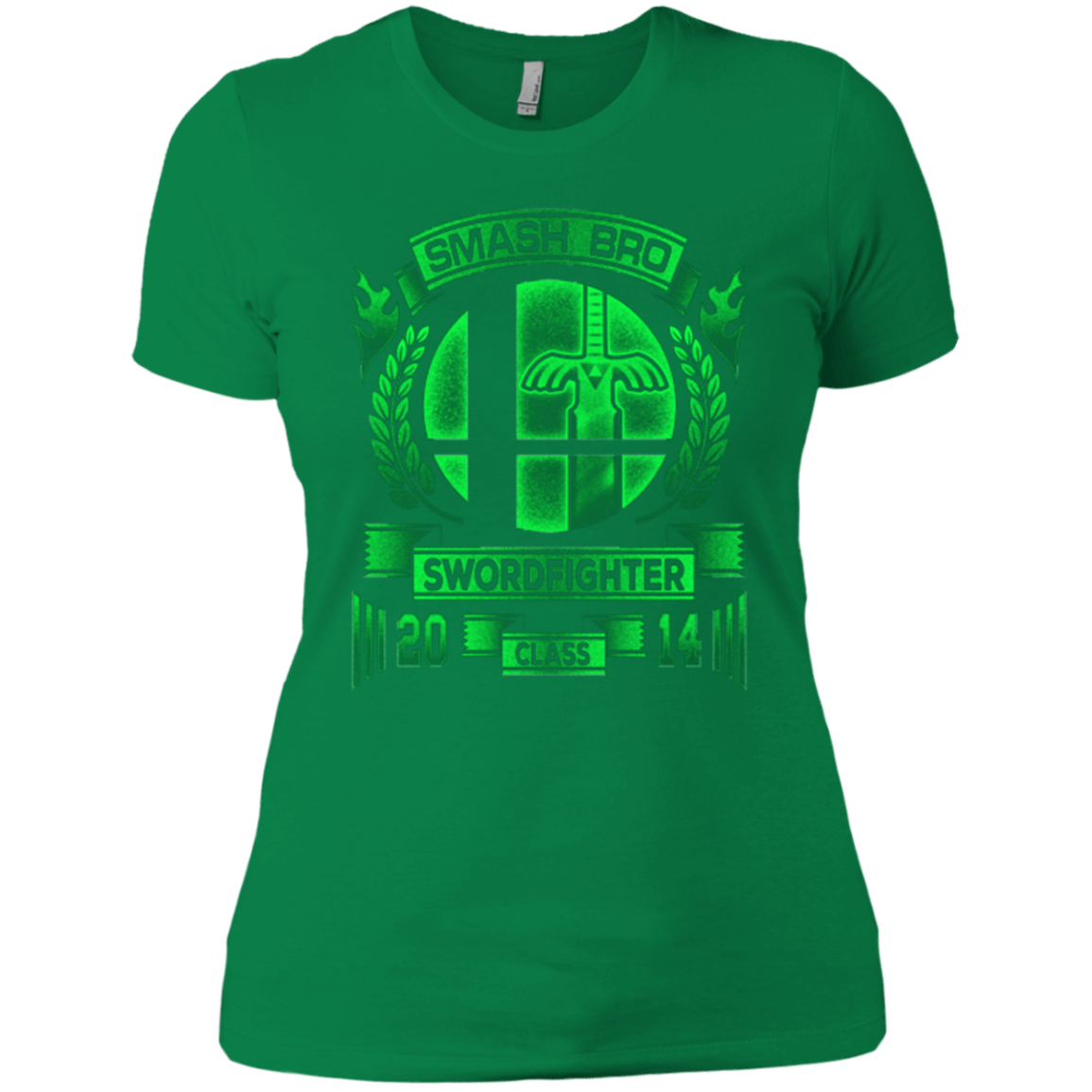 T-Shirts Kelly Green / X-Small Smash bros Swordfighter Women's Premium T-Shirt