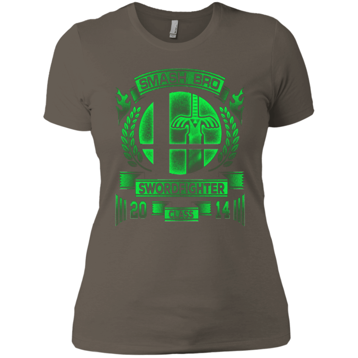 T-Shirts Warm Grey / X-Small Smash bros Swordfighter Women's Premium T-Shirt