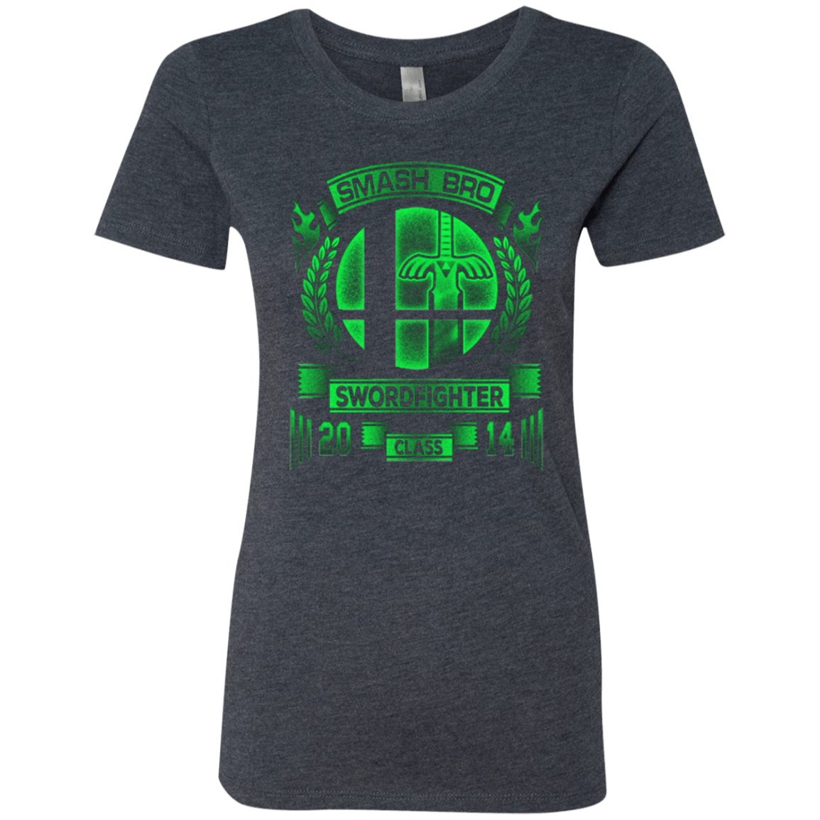 T-Shirts Vintage Navy / Small Smash bros Swordfighter Women's Triblend T-Shirt