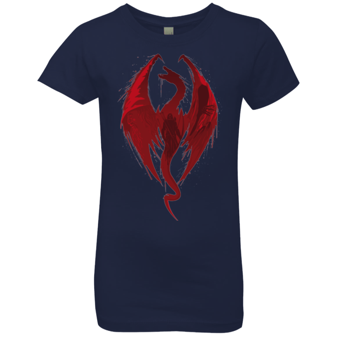 T-Shirts Midnight Navy / YXS Smaug's Bane Girls Premium T-Shirt