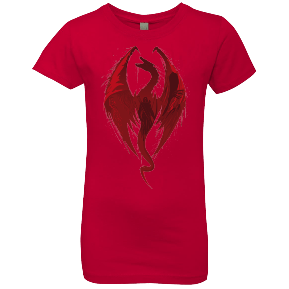T-Shirts Red / YXS Smaug's Bane Girls Premium T-Shirt