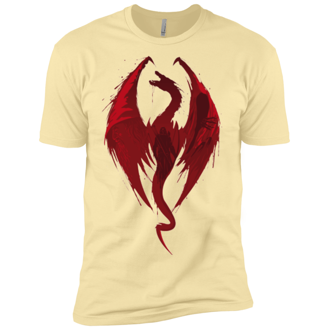 T-Shirts Banana Cream / X-Small Smaug's Bane Men's Premium T-Shirt