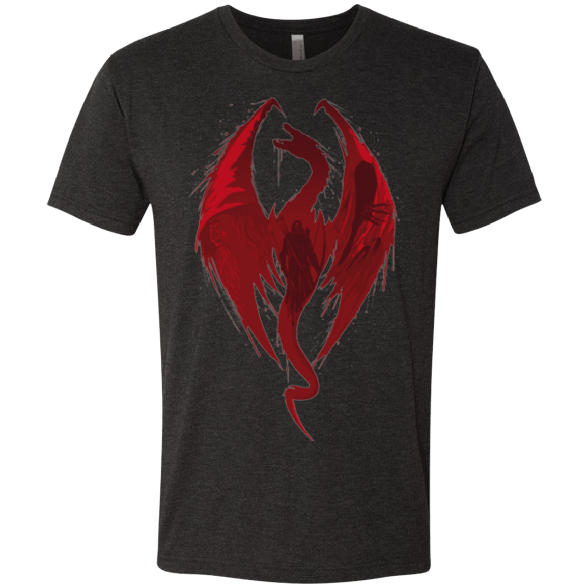 T-Shirts Vintage Black / Small Smaug's Bane Men's Triblend T-Shirt