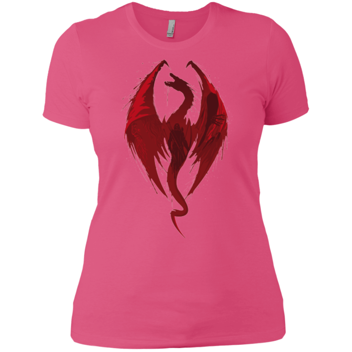 T-Shirts Hot Pink / X-Small Smaug's Bane Women's Premium T-Shirt