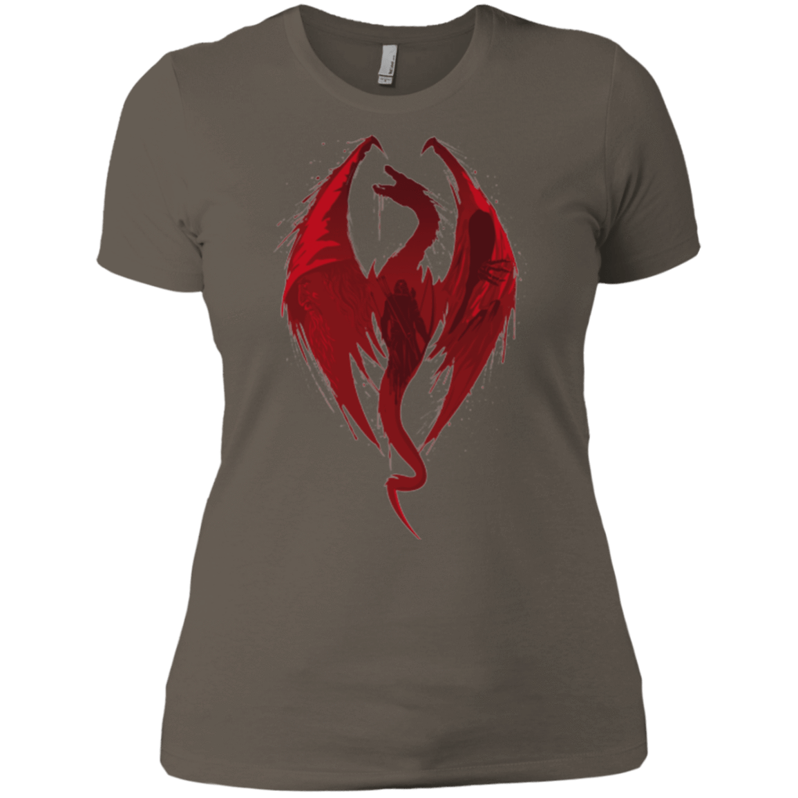 T-Shirts Warm Grey / X-Small Smaug's Bane Women's Premium T-Shirt