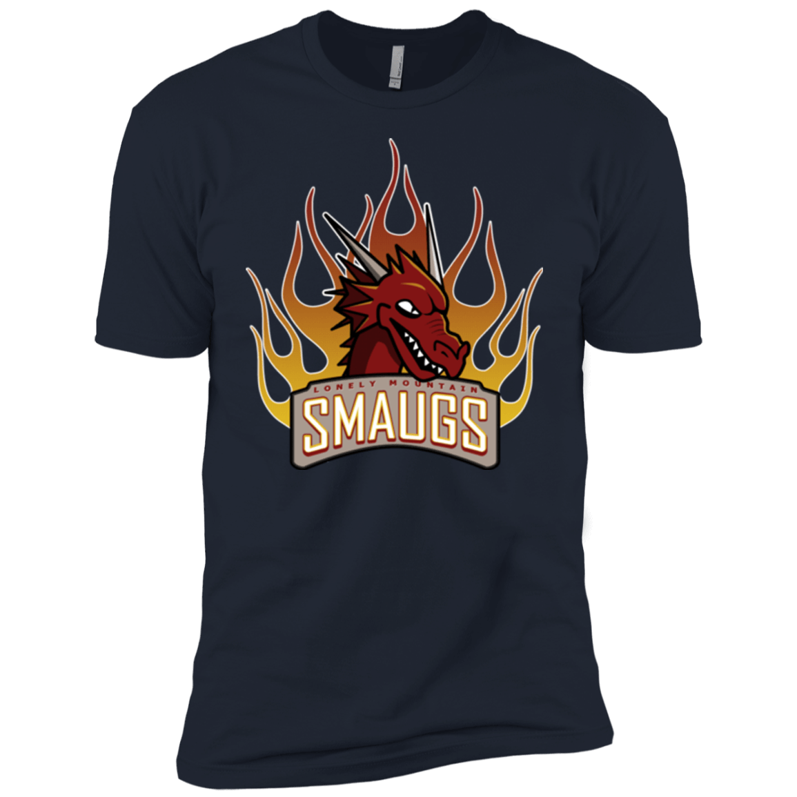 T-Shirts Midnight Navy / YXS Smaugs Boys Premium T-Shirt