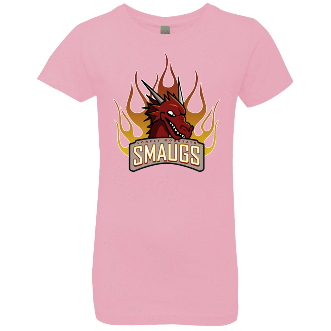T-Shirts Light Pink / YXS Smaugs Girls Premium T-Shirt