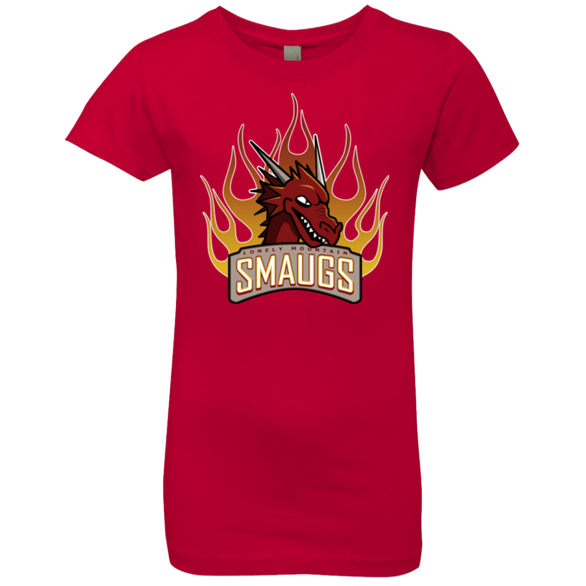 T-Shirts Red / YXS Smaugs Girls Premium T-Shirt