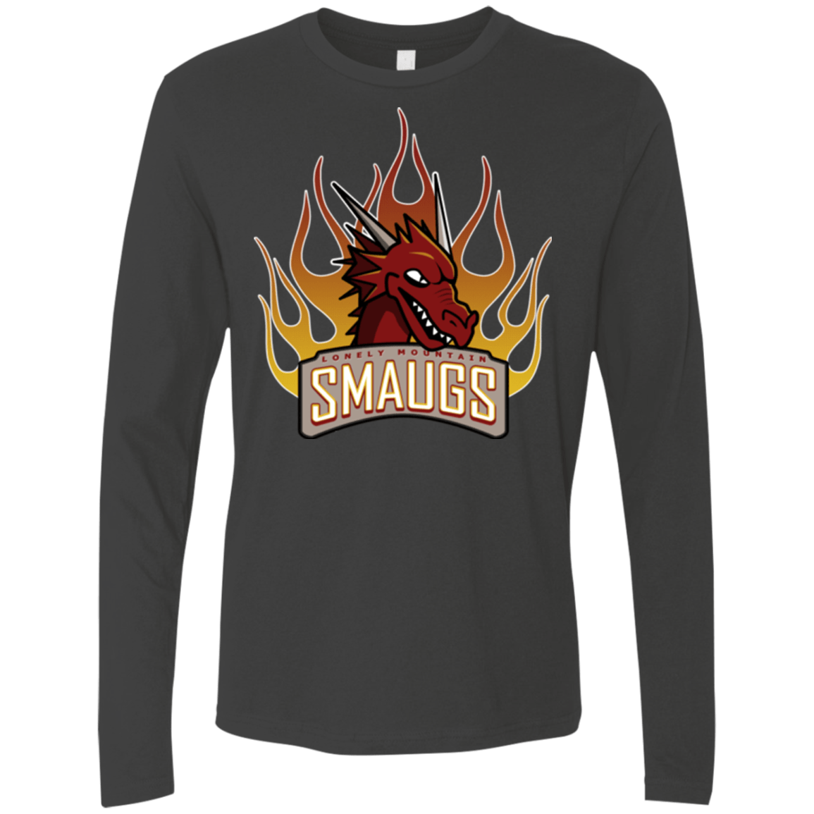 T-Shirts Heavy Metal / Small Smaugs Men's Premium Long Sleeve