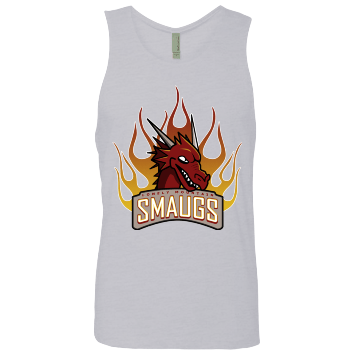 T-Shirts Heather Grey / Small Smaugs Men's Premium Tank Top