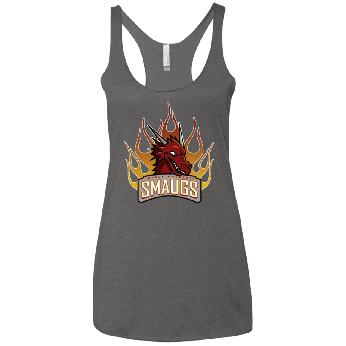 T-Shirts Premium Heather / X-Small Smaugs Women's Triblend Racerback Tank