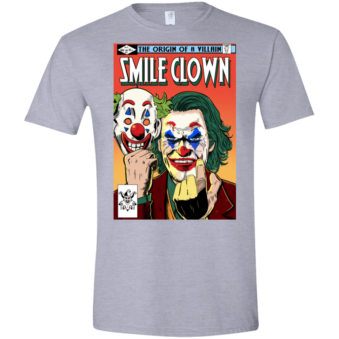 T-Shirts Sport Grey / X-Small Smile Clown Men's Semi-Fitted Softstyle