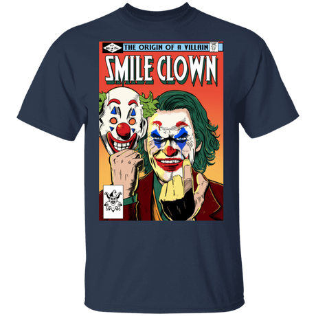 T-Shirts Navy / S Smile Clown T-Shirt