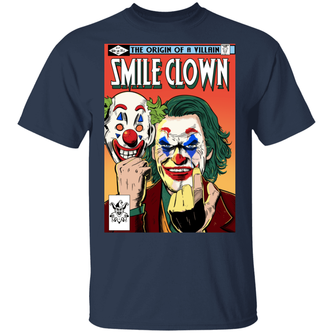 T-Shirts Navy / S Smile Clown T-Shirt