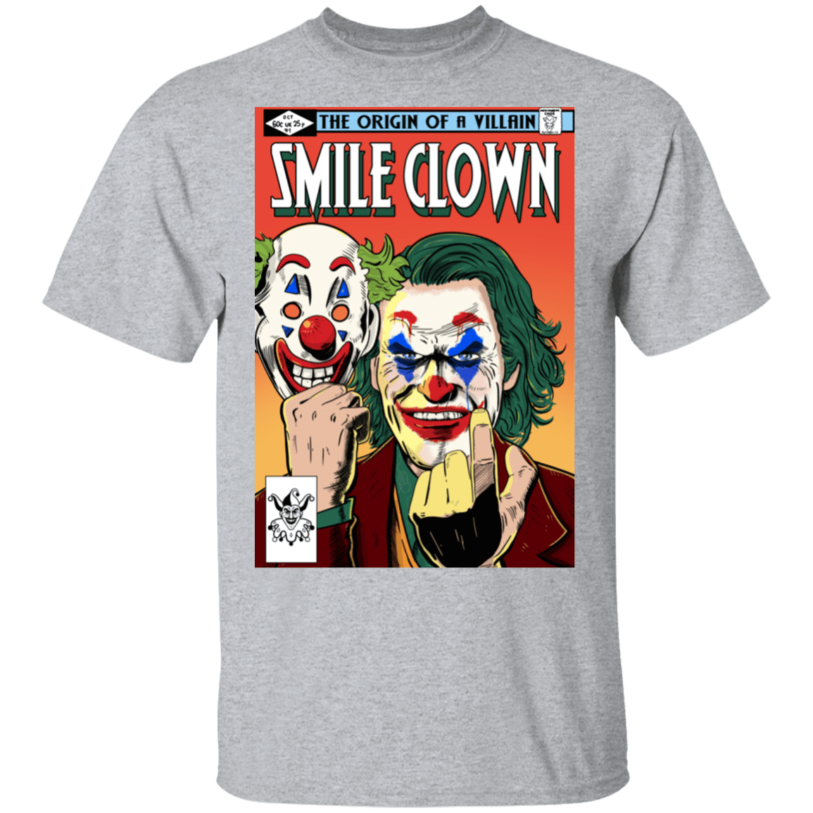T-Shirts Sport Grey / S Smile Clown T-Shirt