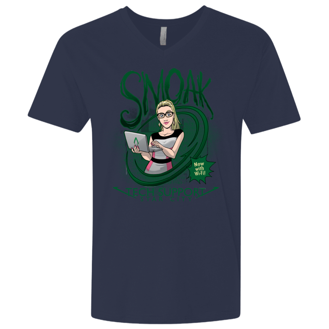 T-Shirts Midnight Navy / X-Small Smoak Men's Premium V-Neck