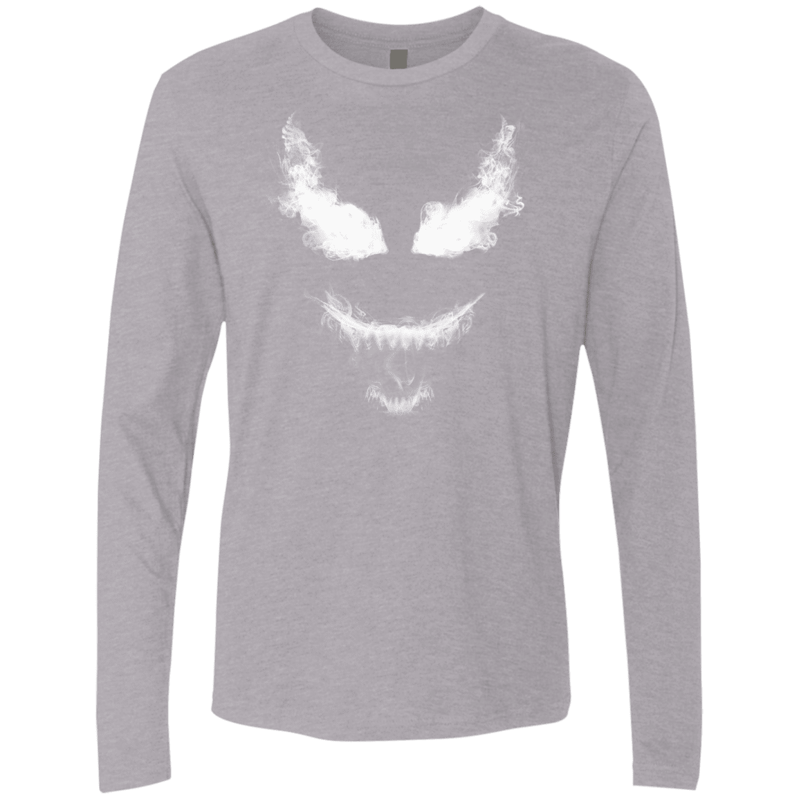 T-Shirts Heather Grey / S Smoke Symbiote Men's Premium Long Sleeve