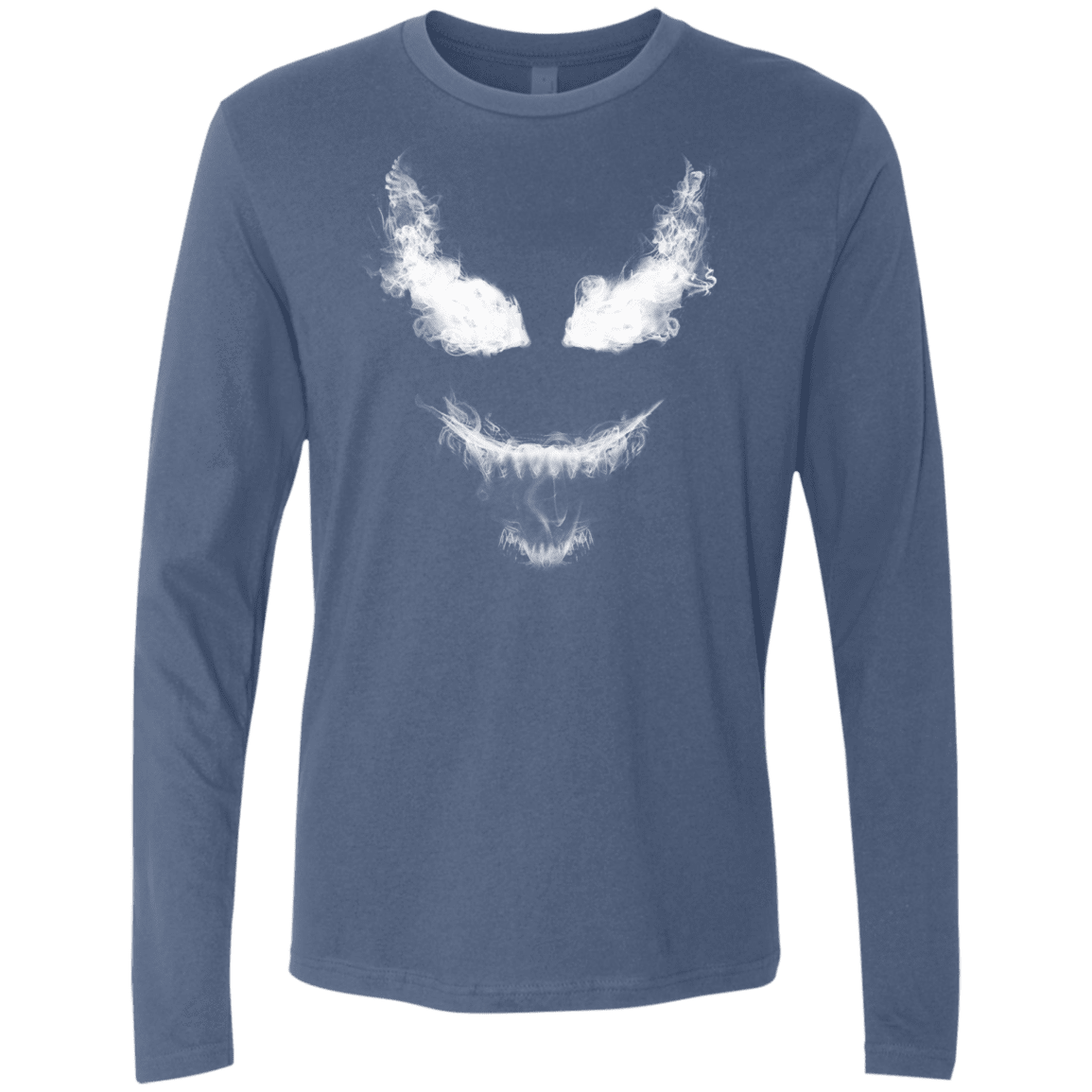 T-Shirts Indigo / S Smoke Symbiote Men's Premium Long Sleeve