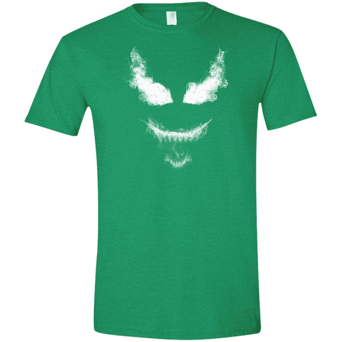 T-Shirts Heather Irish Green / S Smoke Symbiote Men's Semi-Fitted Softstyle