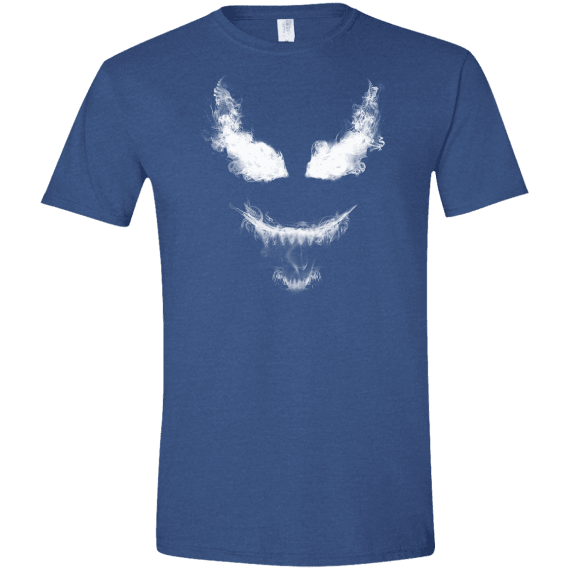 T-Shirts Heather Royal / X-Small Smoke Symbiote Men's Semi-Fitted Softstyle