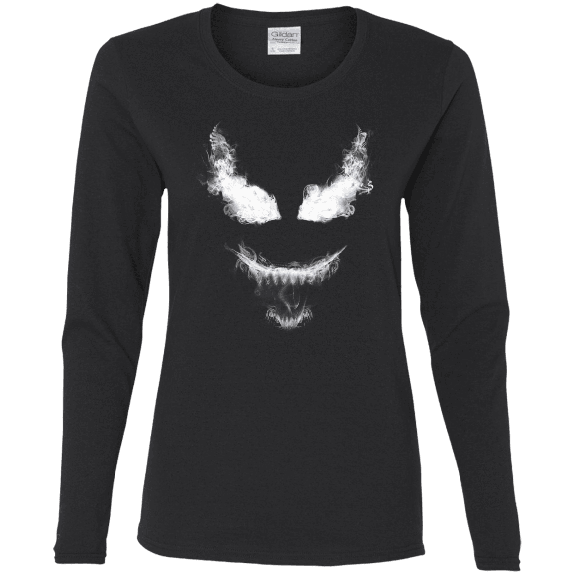 T-Shirts Black / S Smoke Symbiote Women's Long Sleeve T-Shirt