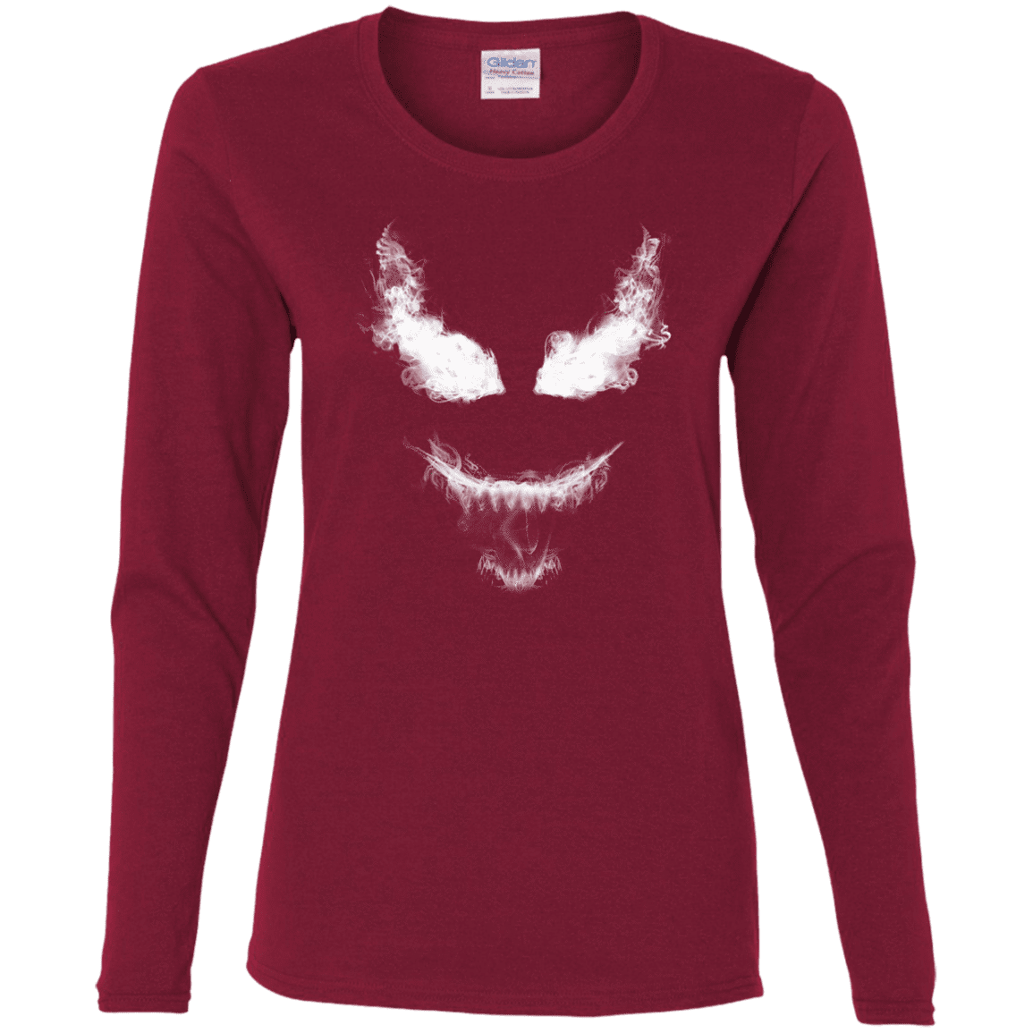 T-Shirts Cardinal / S Smoke Symbiote Women's Long Sleeve T-Shirt