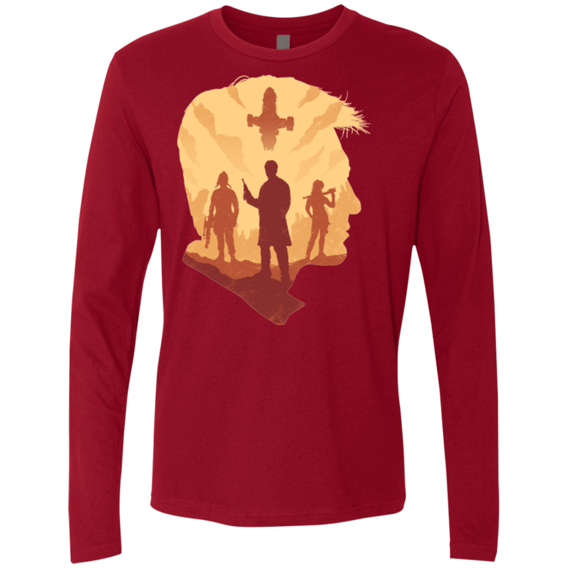 T-Shirts Cardinal / Small Smuggle squad Men's Premium Long Sleeve