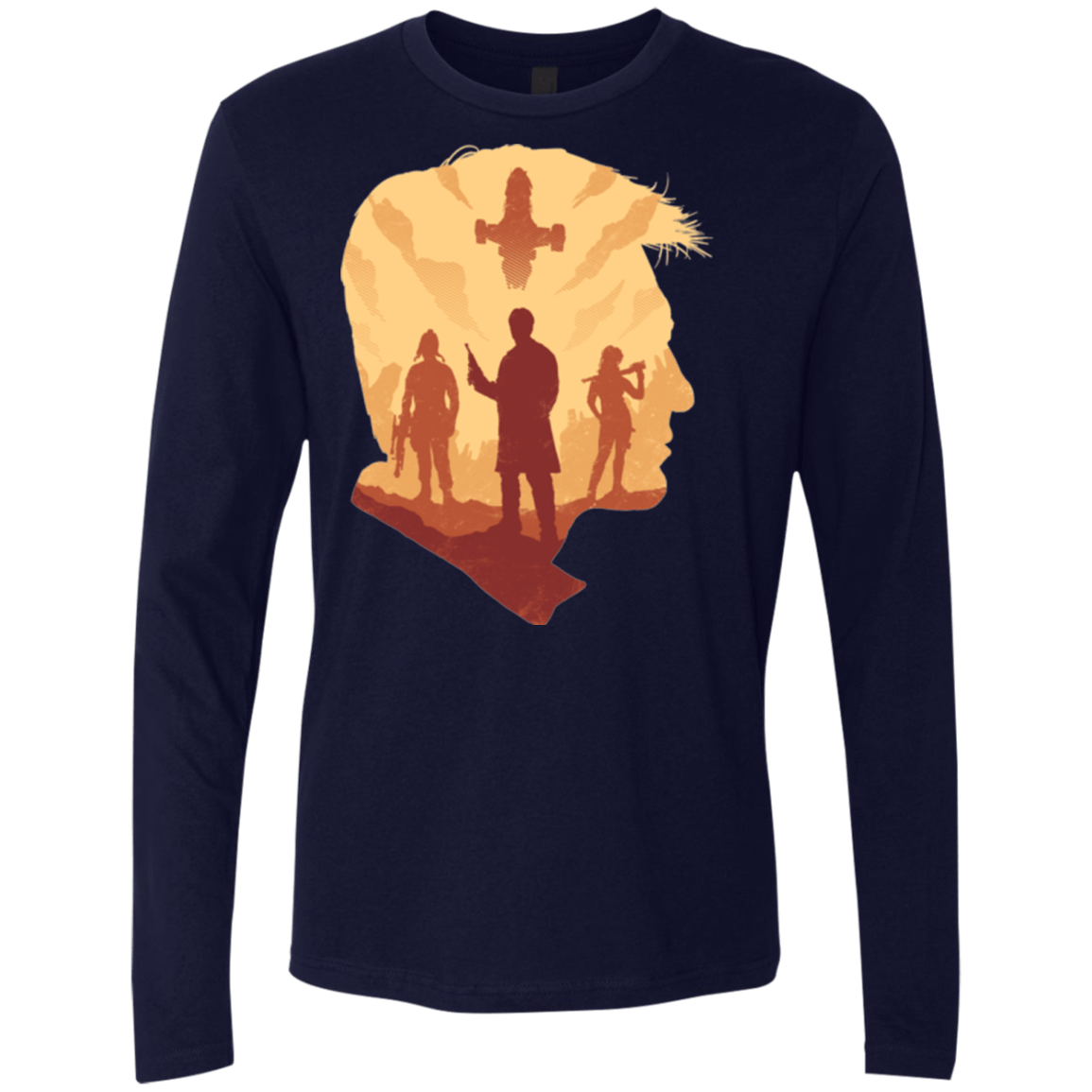 T-Shirts Midnight Navy / Small Smuggle squad Men's Premium Long Sleeve