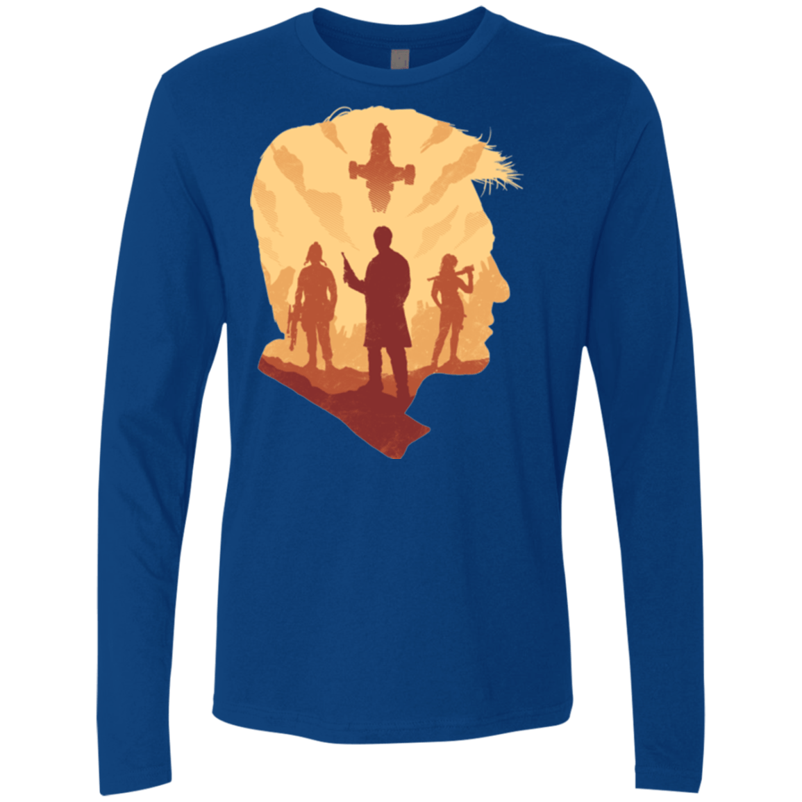 T-Shirts Royal / Small Smuggle squad Men's Premium Long Sleeve