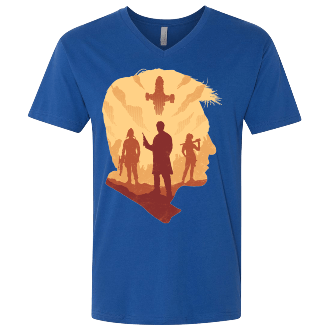 T-Shirts Royal / X-Small Smuggle squad Men's Premium V-Neck