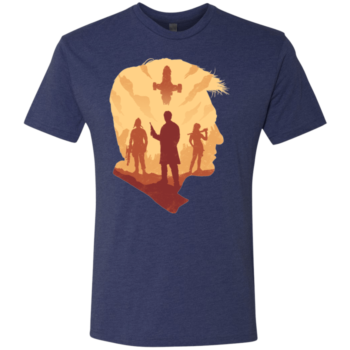 T-Shirts Vintage Navy / Small Smuggle squad Men's Triblend T-Shirt