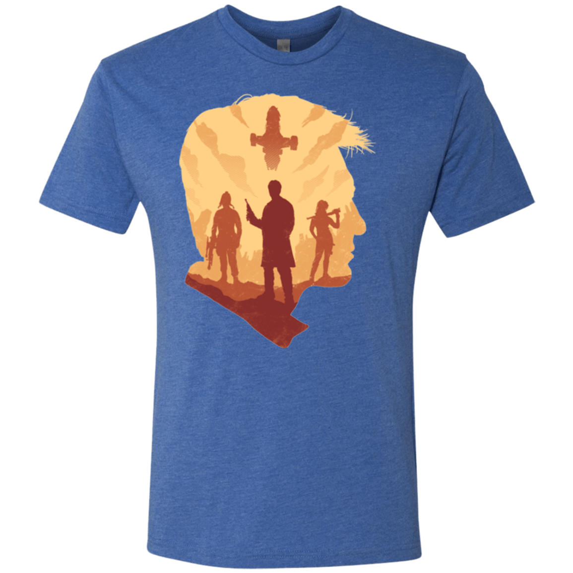 T-Shirts Vintage Royal / Small Smuggle squad Men's Triblend T-Shirt