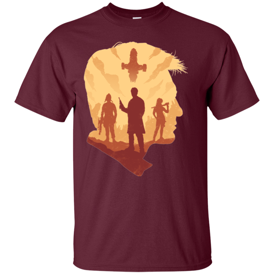 T-Shirts Maroon / Small Smuggle squad T-Shirt