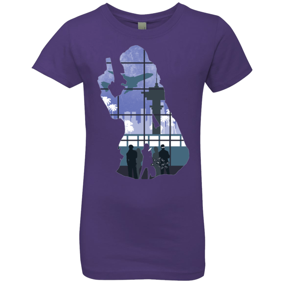 T-Shirts Purple Rush / YXS Smuggler Jackie Girls Premium T-Shirt