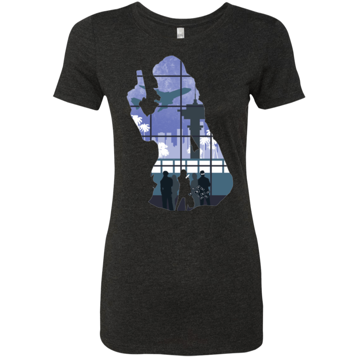 T-Shirts Vintage Black / Small Smuggler Jackie Women's Triblend T-Shirt