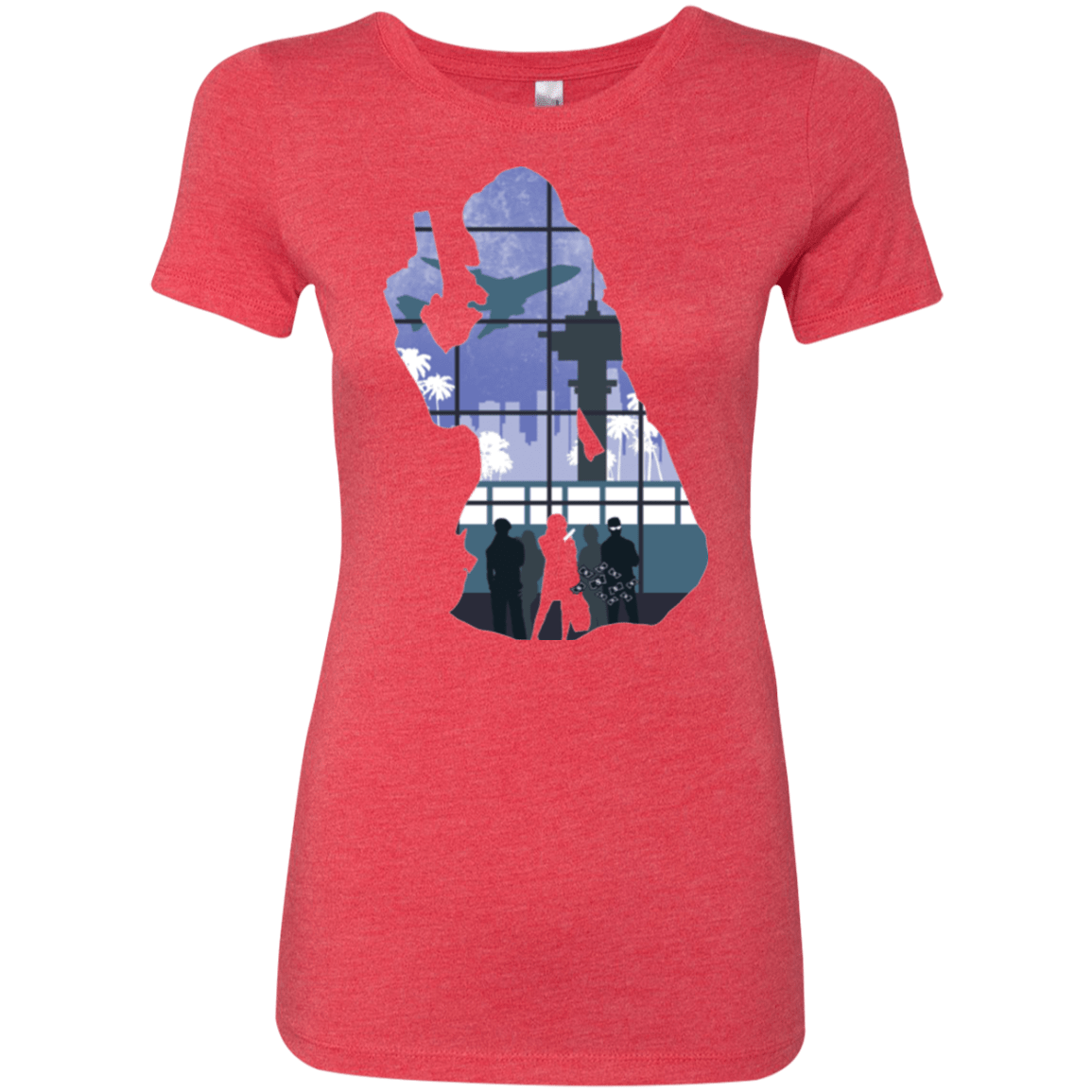 T-Shirts Vintage Red / Small Smuggler Jackie Women's Triblend T-Shirt