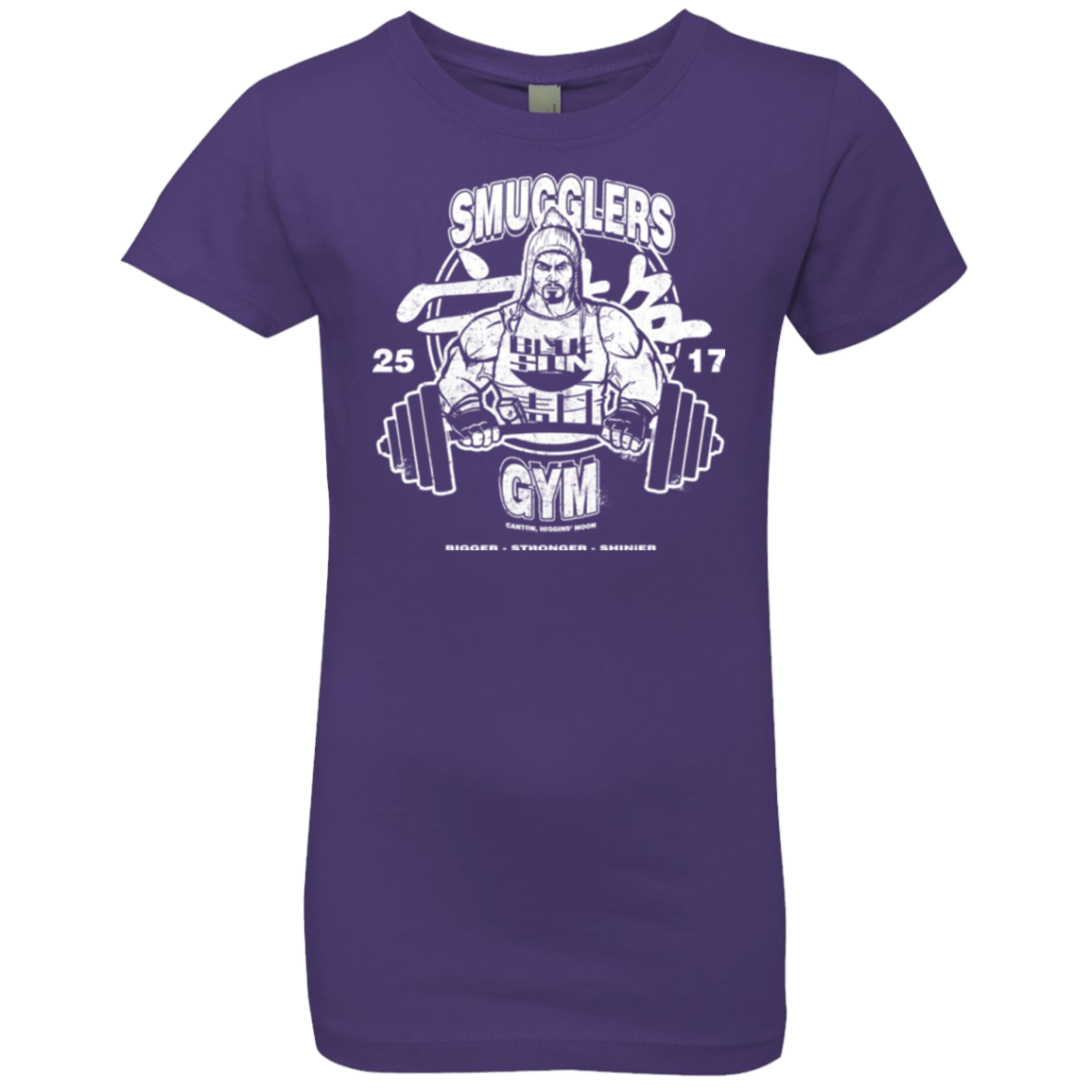 T-Shirts Purple Rush / YXS Smugglers Gym Girls Premium T-Shirt