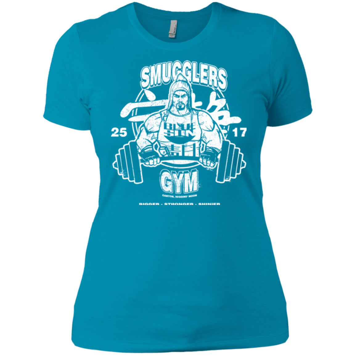 T-Shirts Turquoise / X-Small Smugglers Gym Women's Premium T-Shirt