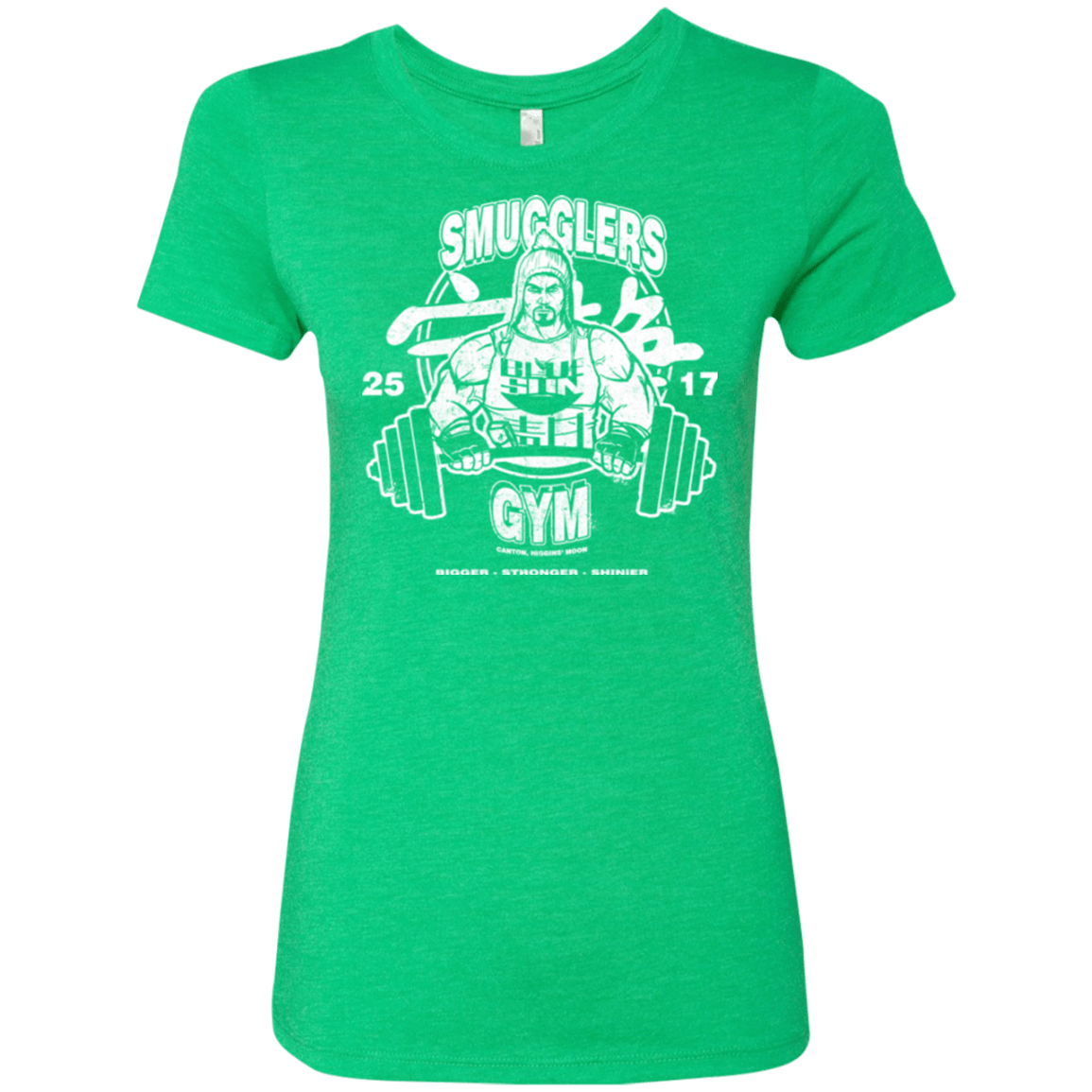 T-Shirts Envy / Small Smugglers Gym Women's Triblend T-Shirt