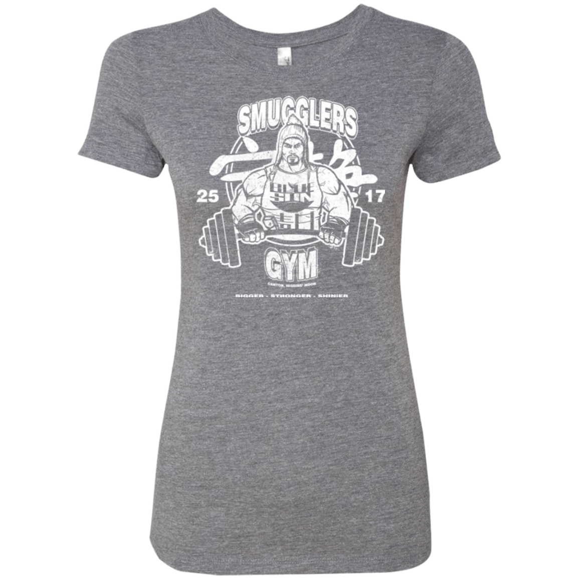 T-Shirts Premium Heather / Small Smugglers Gym Women's Triblend T-Shirt