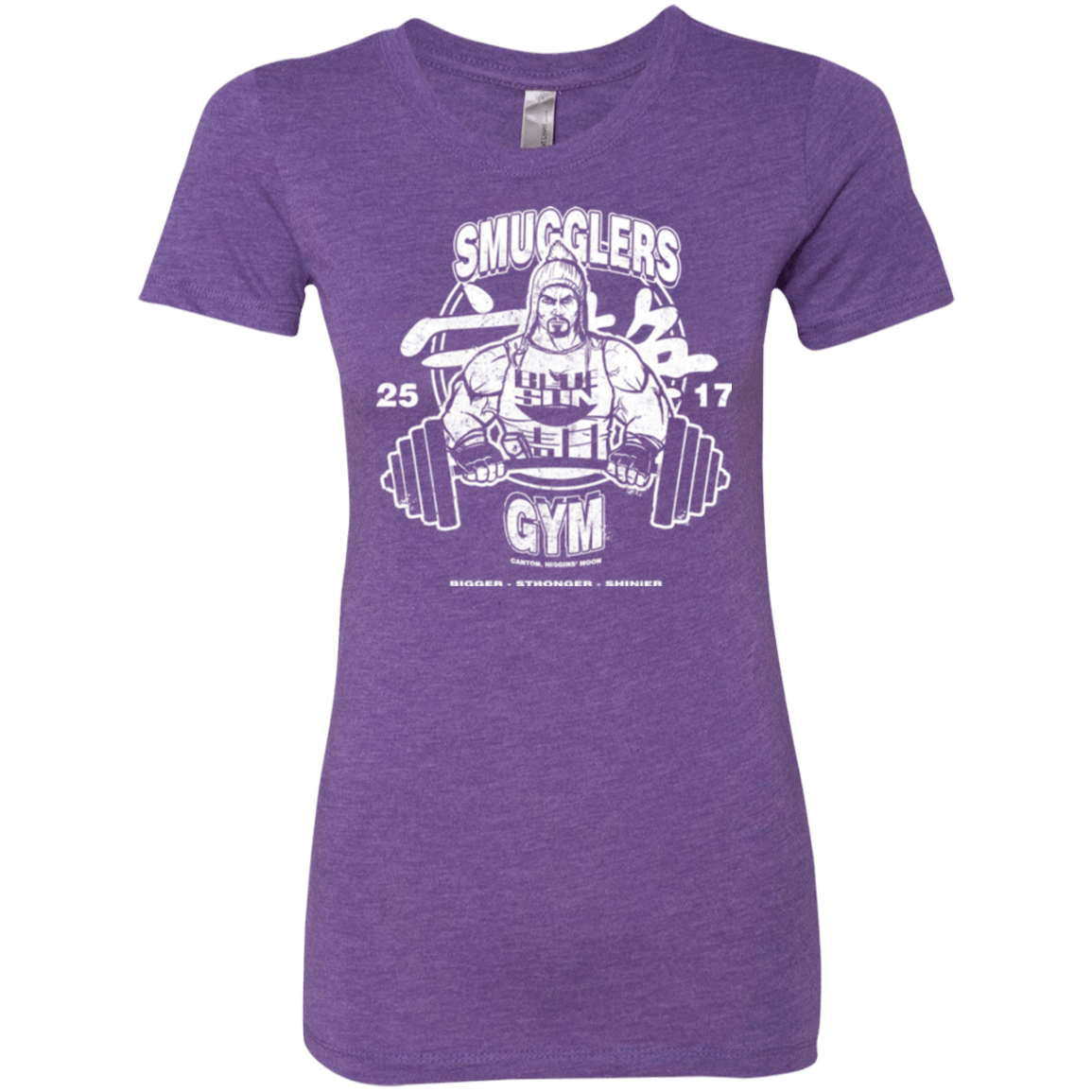 T-Shirts Purple Rush / Small Smugglers Gym Women's Triblend T-Shirt