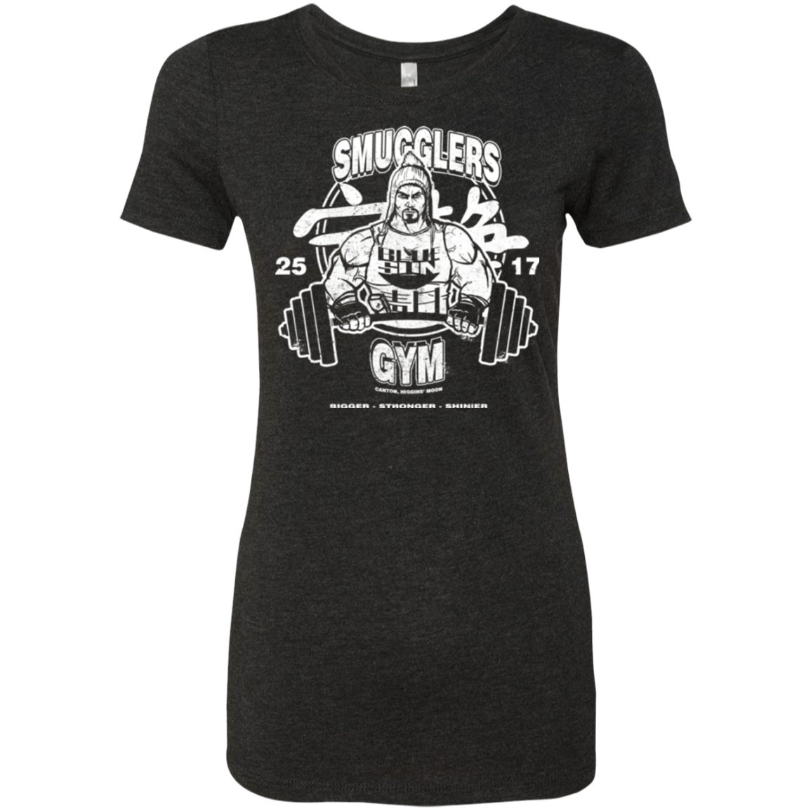 T-Shirts Vintage Black / Small Smugglers Gym Women's Triblend T-Shirt