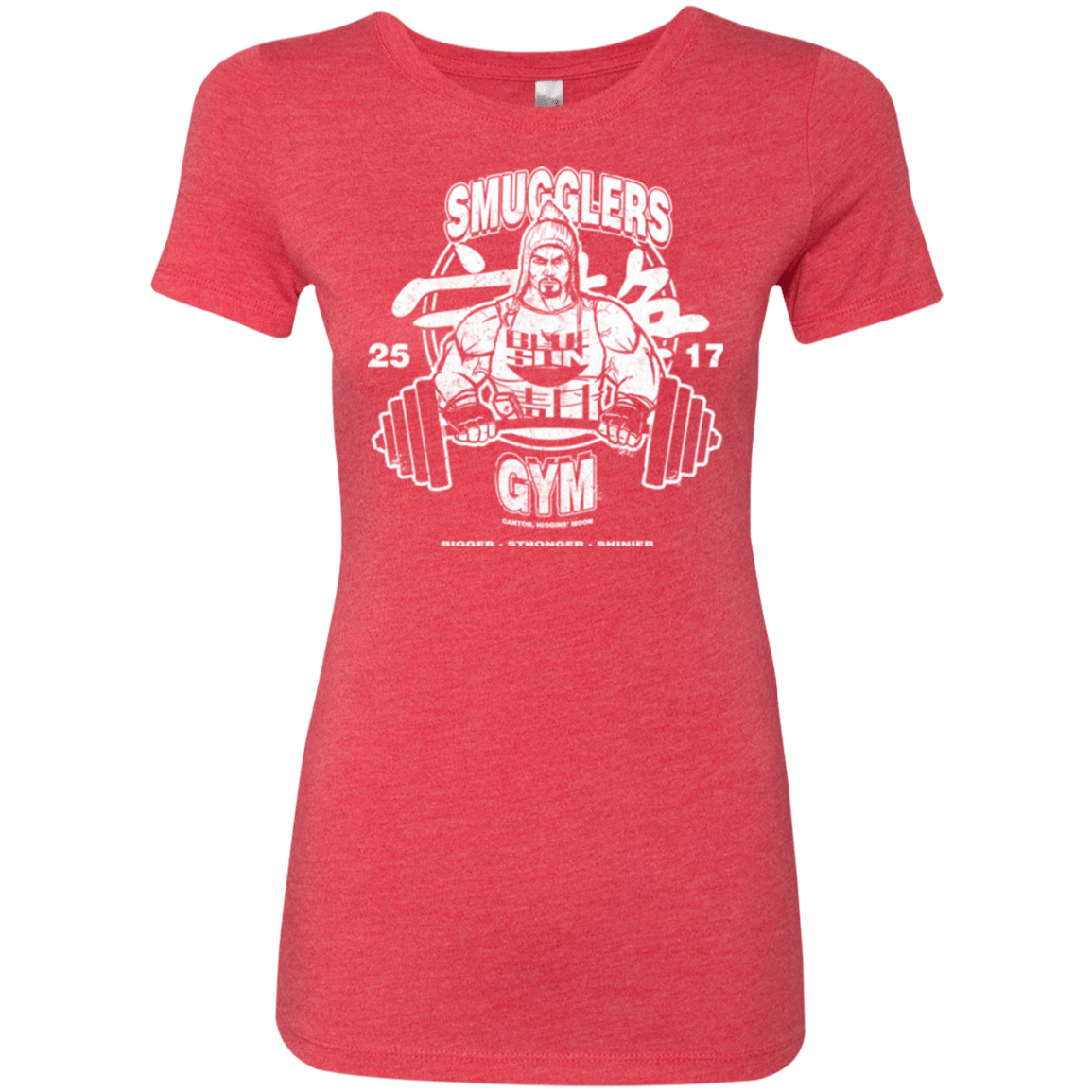 T-Shirts Vintage Red / Small Smugglers Gym Women's Triblend T-Shirt