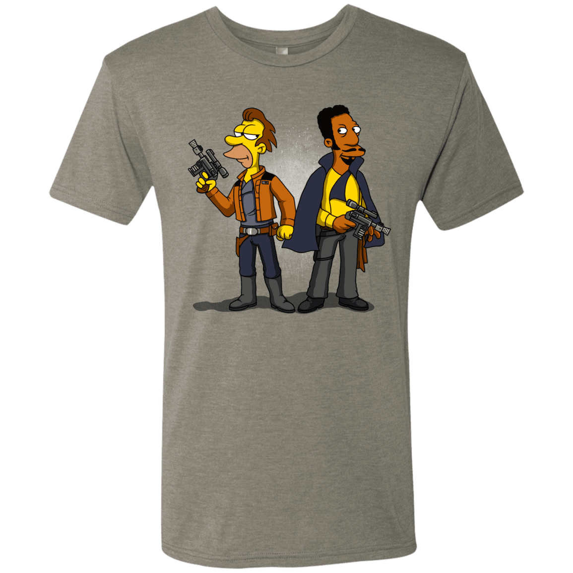 T-Shirts Venetian Grey / S Smugglers in Love Men's Triblend T-Shirt