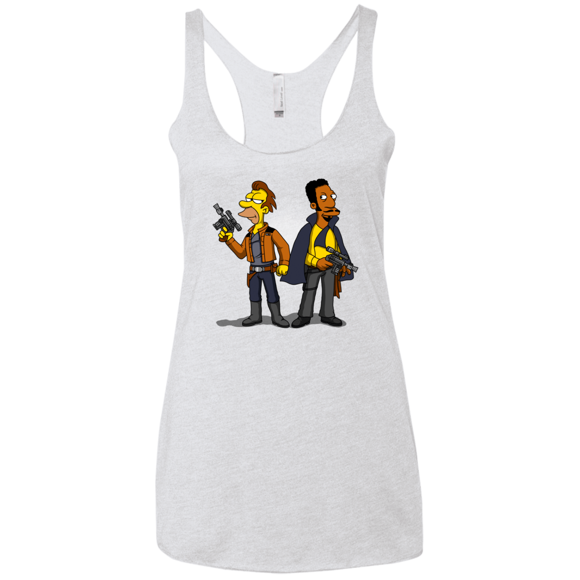 Smugglers in Love Women's Triblend Racerback Tank