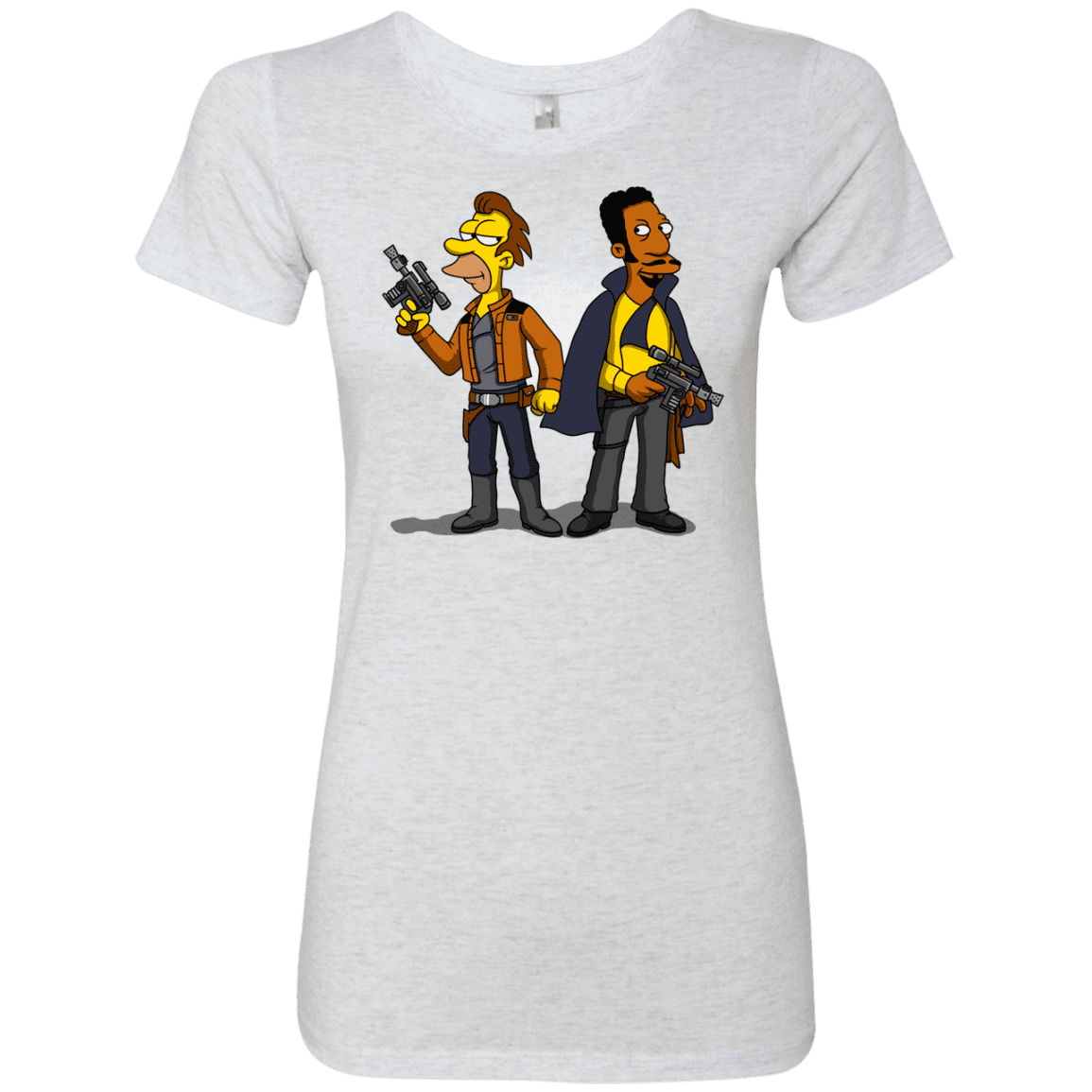 T-Shirts Heather White / S Smugglers in Love Women's Triblend T-Shirt